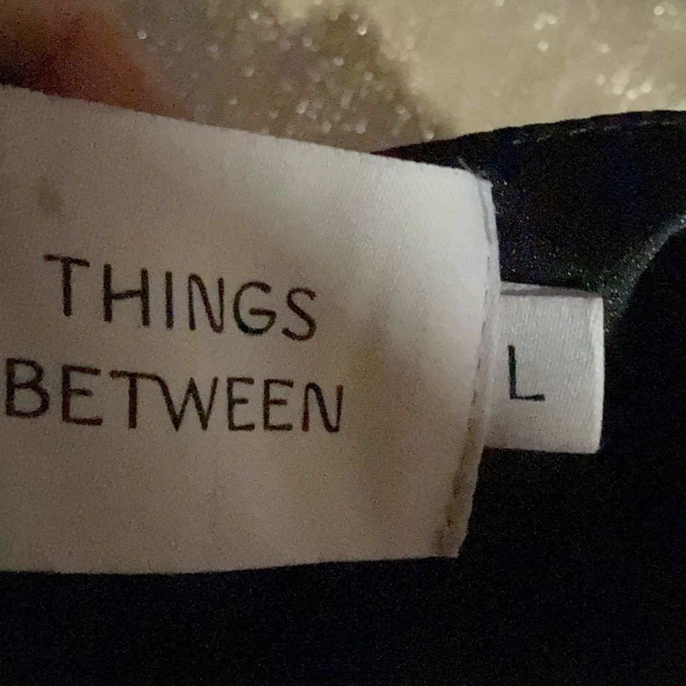 Things Between Black Midi Satin sheath Dress